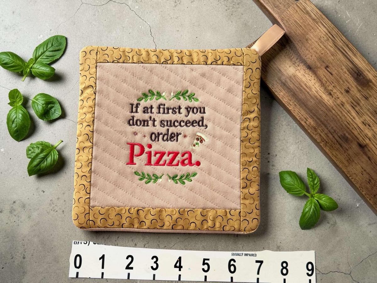 Pot Holder- Pizza Edition
