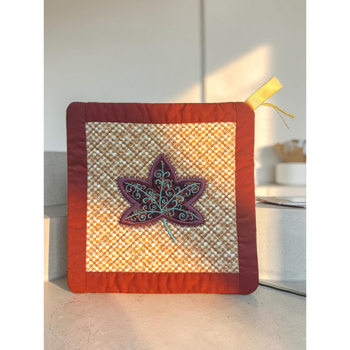 Autumn Leaf Pot Holder 2