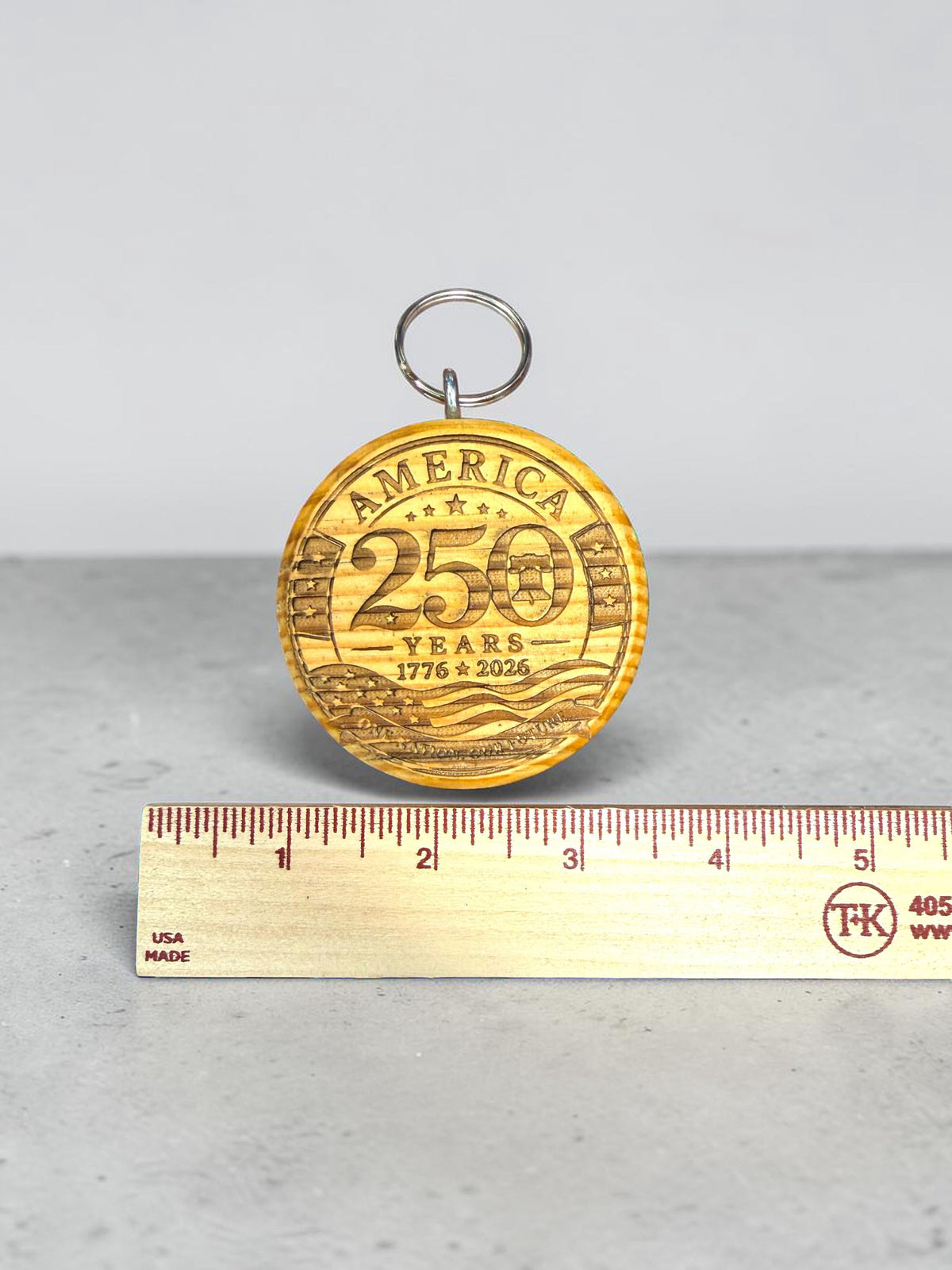 Handmade 250th Anniversary Bottle Opener – American Independence Commemorative