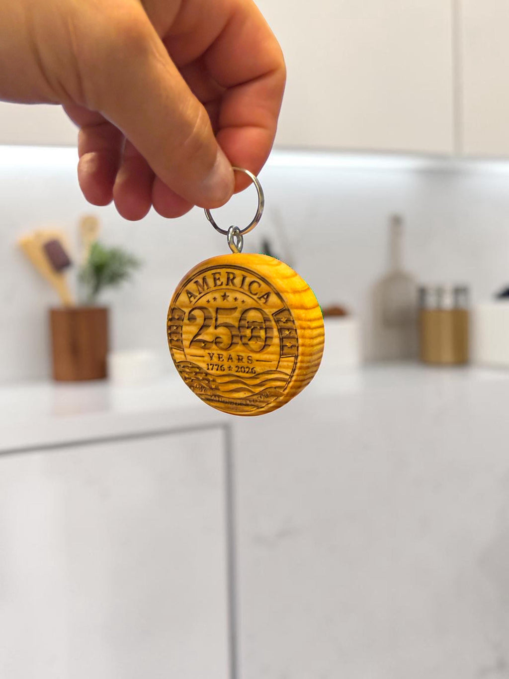Handmade 250th Anniversary Bottle Opener – American Independence Commemorative