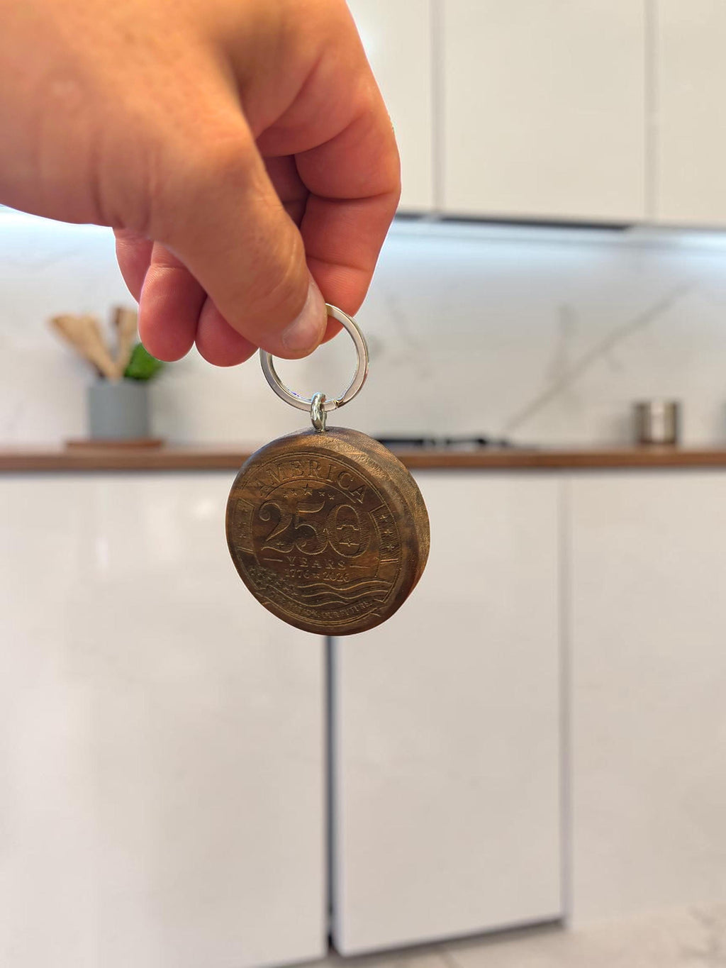 Handmade 250th Anniversary Bottle Opener – American Independence Commemorative