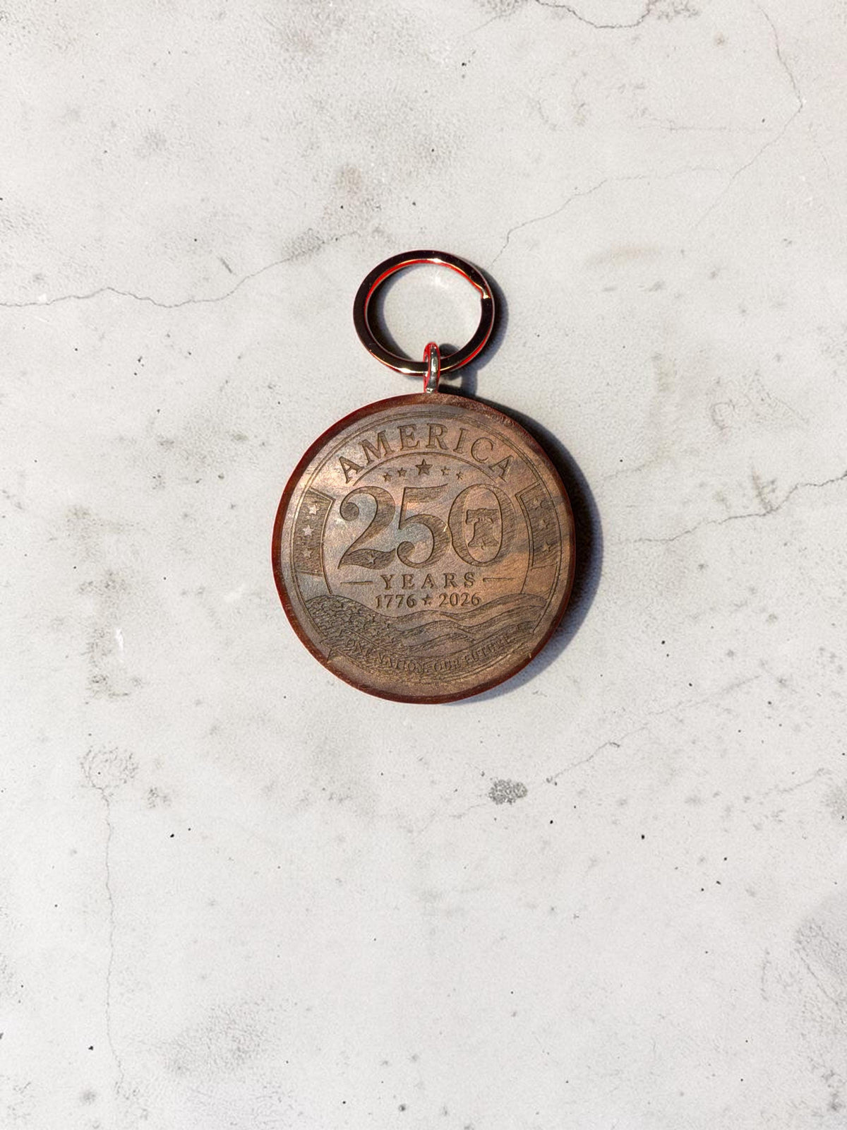 Handmade 250th Anniversary Bottle Opener – American Independence Commemorative