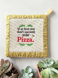 Pot Holder- Pizza Edition