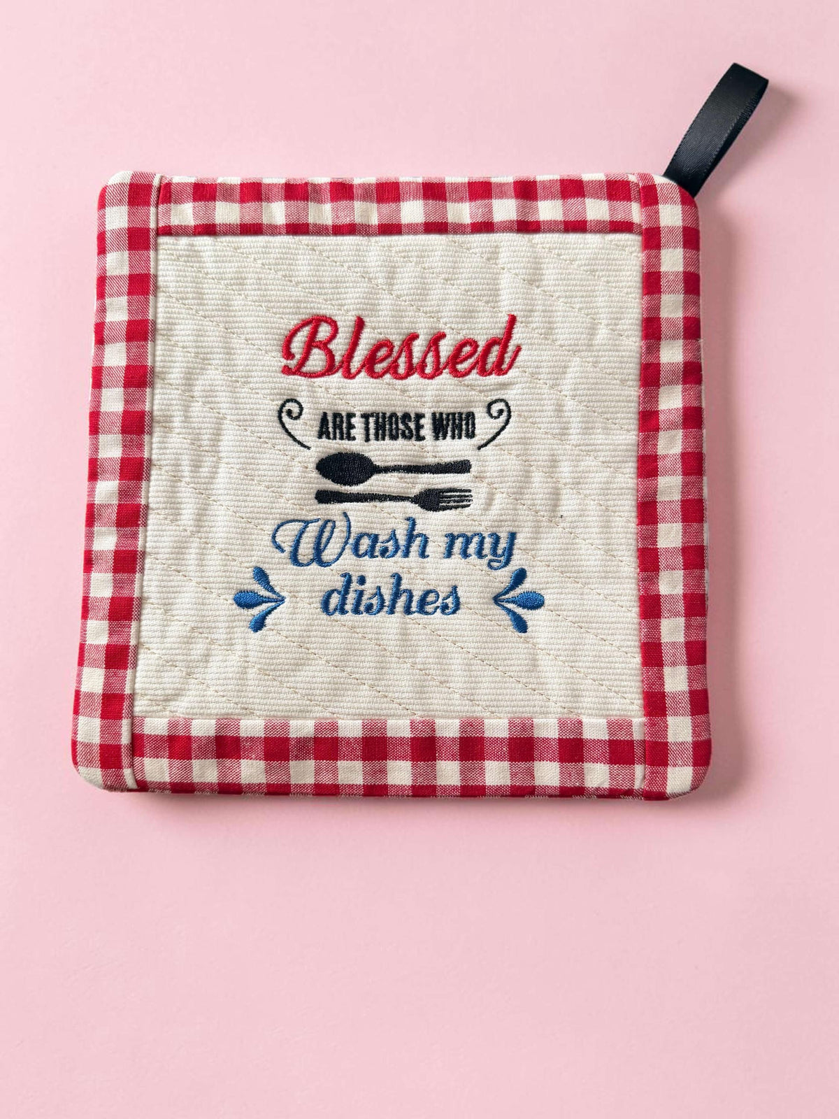 Pot Holder - Blessed