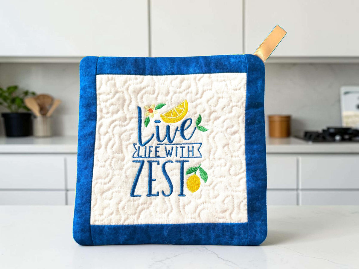 Pot Holder - Lemons